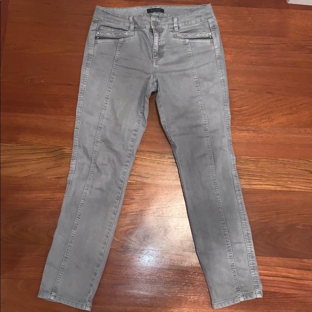 WHBM slim ankle jeans